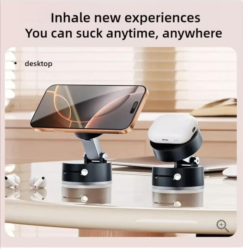 Car Holder Navigation Glass Wall Multifunctional Vacuum Suction Cup Portable Magnetic Desktop Mobile Phone Holder Universal